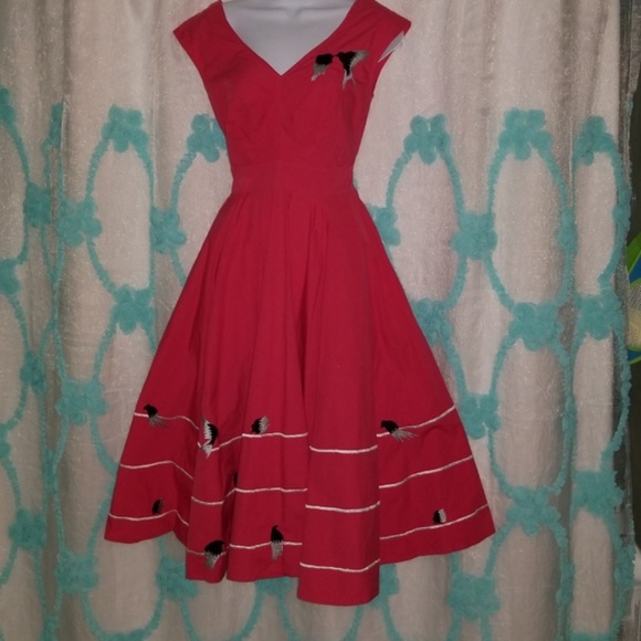 eShakti Dresses & Skirts - Retro eShakti fit and flare dress